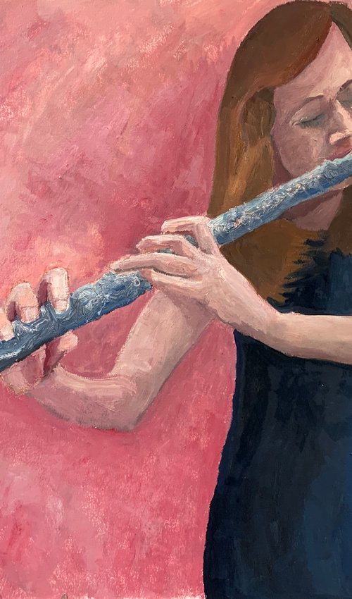 Flute Player by Ryan  Louder