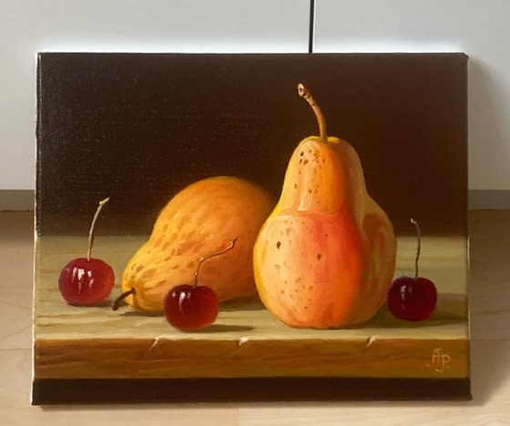 Pears and cherries