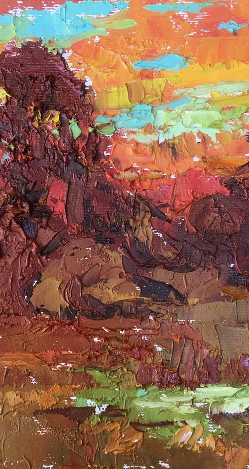 Crimson Evening by Kalenyuk Alex