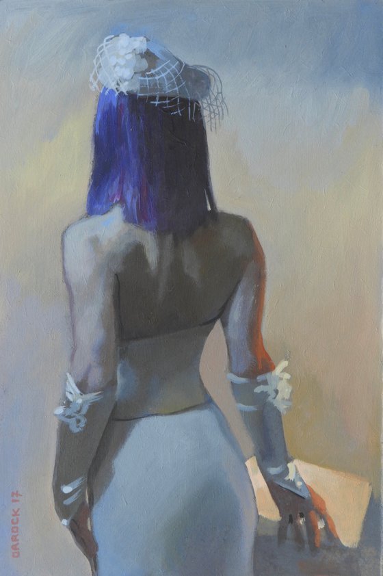 White and purple