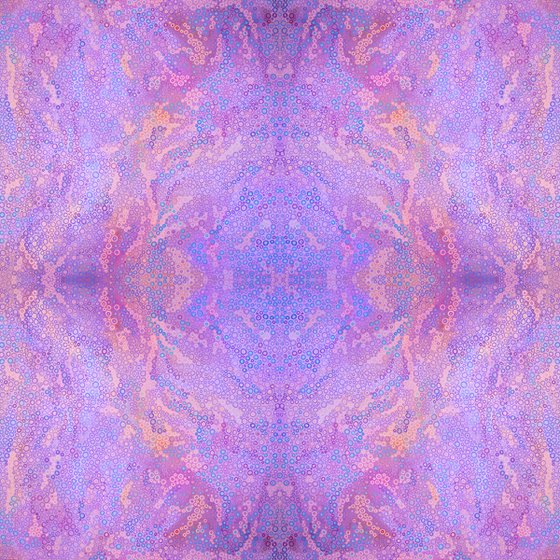 Jacaranda Season Mandala