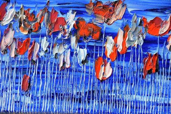 Poppies On Blue Sky 2