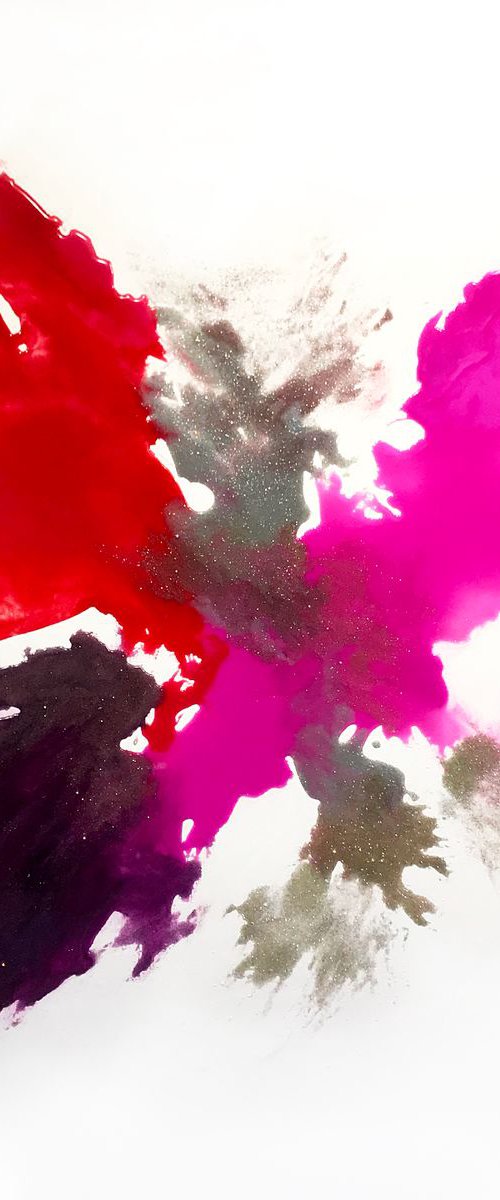 Lani, 100 x 100cm, Abstract art for the Home, Office, Shop, Restaurant or Hotel by Corinne Natel
