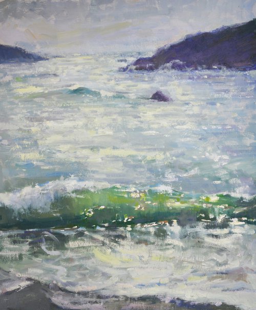 Emerald Surf by Kristina Sellers