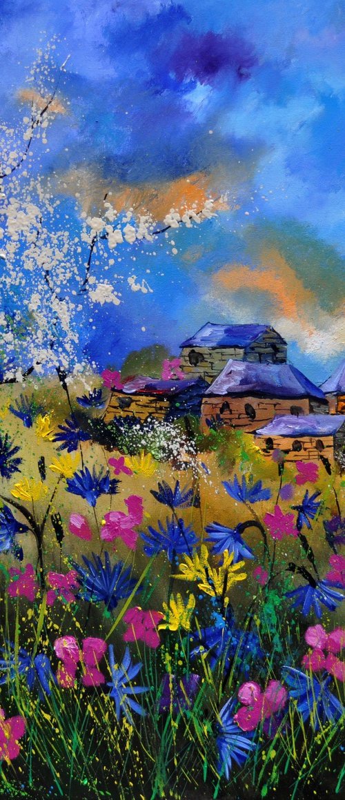 Wild flowers in summer 7723 by Pol Henry Ledent