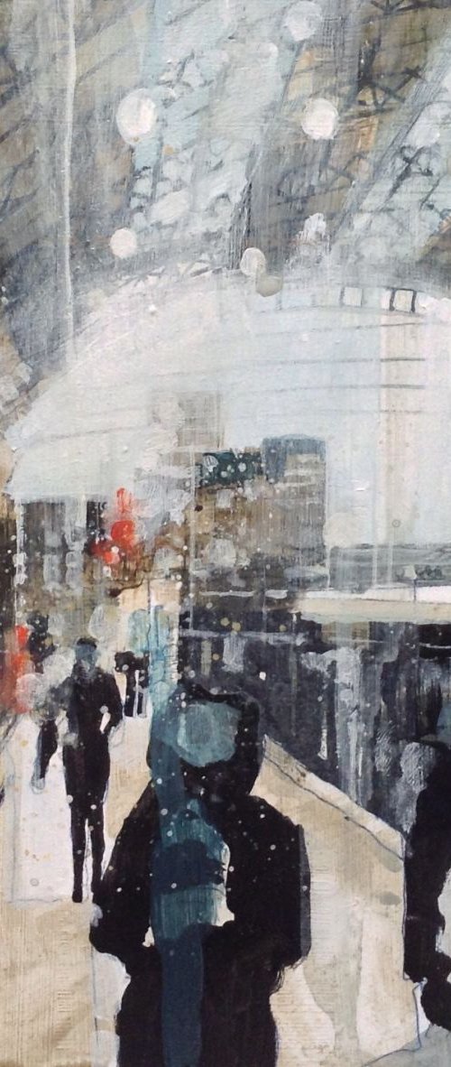  Victoria Station. Rainy Monday 7 Apr by Julian Sutherland-Beatson