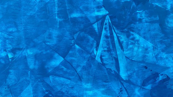 Blue abstract no. 825