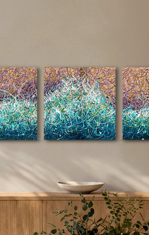 Azure Zen by Nadiia Antoniuk