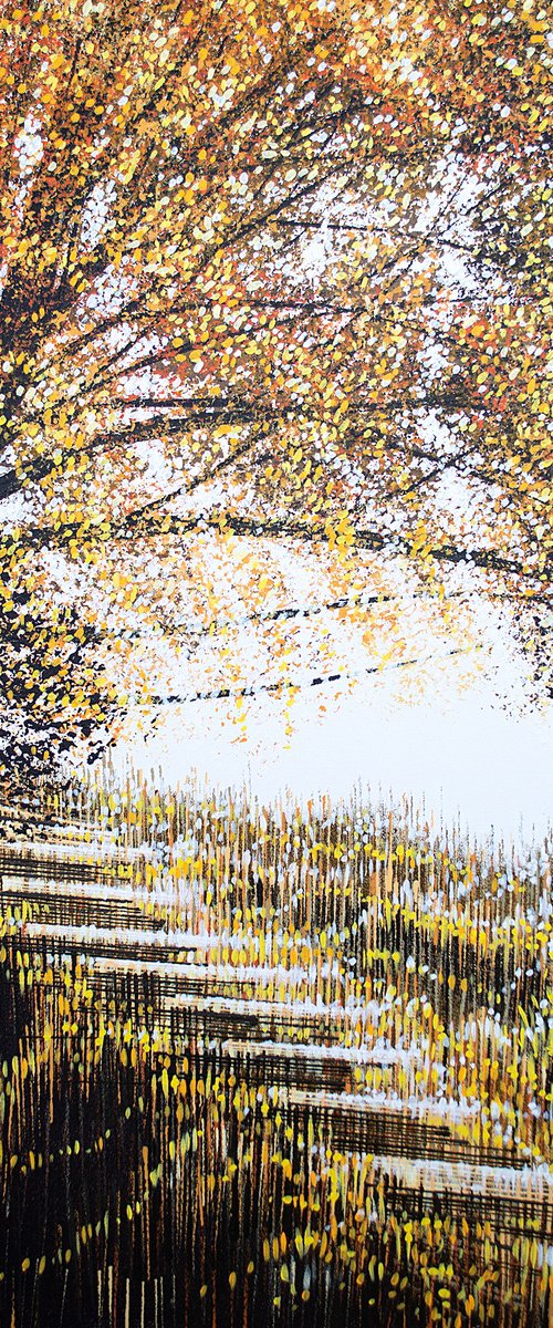 The Big Tree At Dusk by Marc Todd