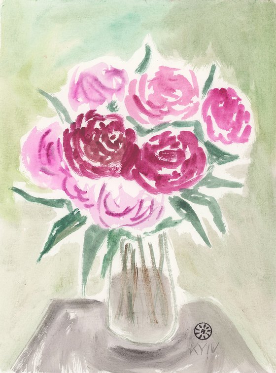 Flowers In A Vase 001