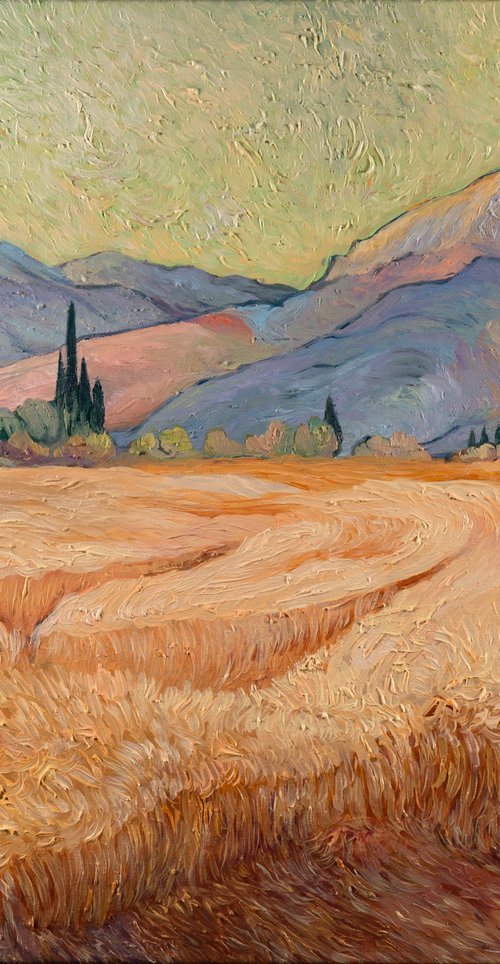 Vasco Hills in Late Summer by Suren Ter-Avakian