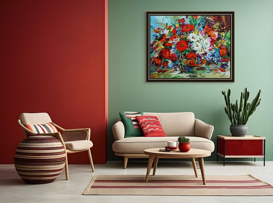 Garden in Full Bloom