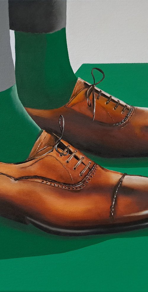 Brown Shoe by Lee Jenkinson