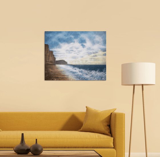 West Bay, Dorset In Winter