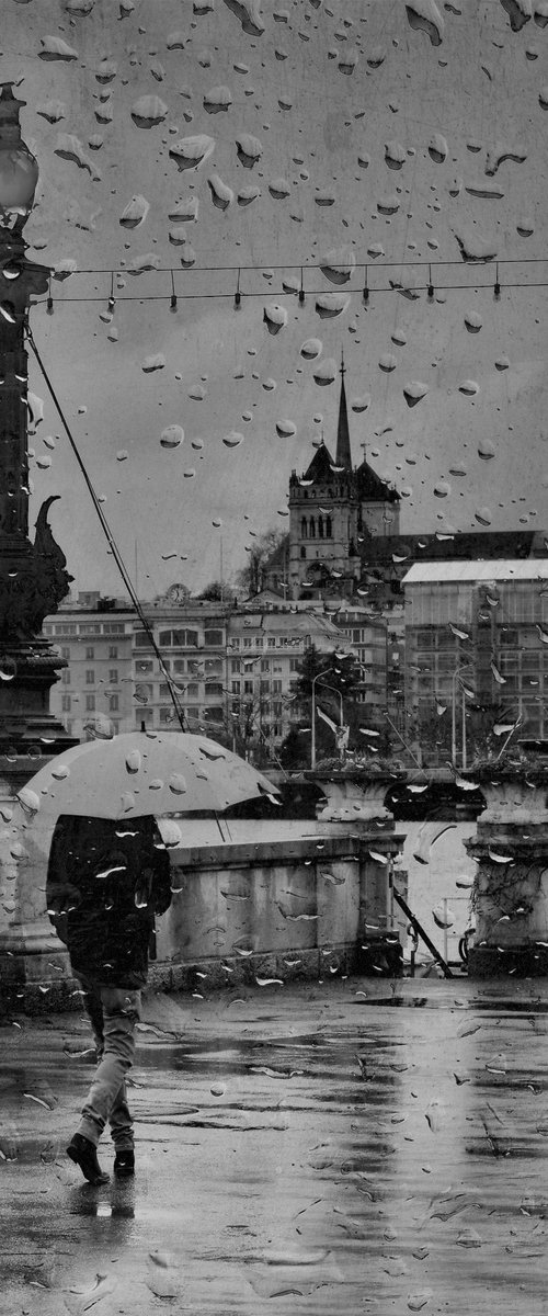 " Rainy Evening. Geneva "  Limited Edition 1 / 15 by Dmitry Savchenko