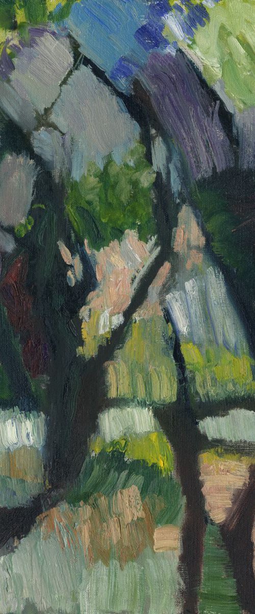 Shed in a Woods by Grigorii Pavlychev