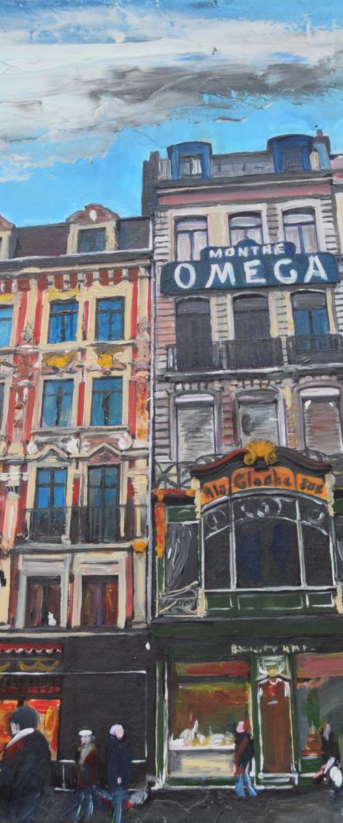 Glorious Shops  in Flanders by Andrew  Reid Wildman