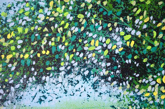 Summer Path In Bright Light