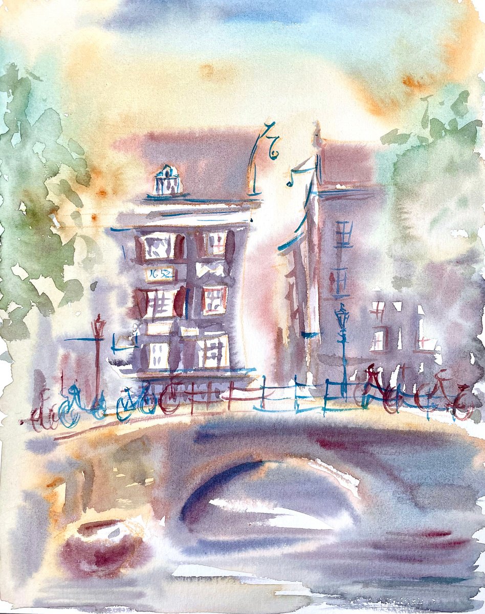 Amsterdam in the afternoon by Anastasiia Mopse