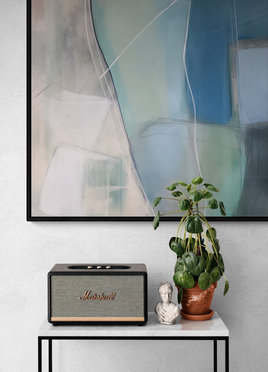 Abstract Acrylic Painting By V+V Kniazievi, 39 X 39", Inside The Kaleidoscope #3, Original Artwork