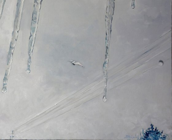 Beautiful Winter did not Stop Crying