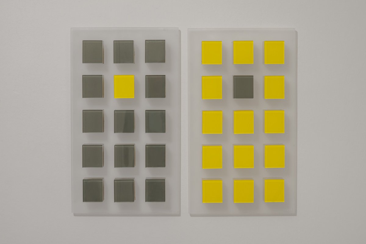 Geometrical Yellow - Grey by George Tilelis