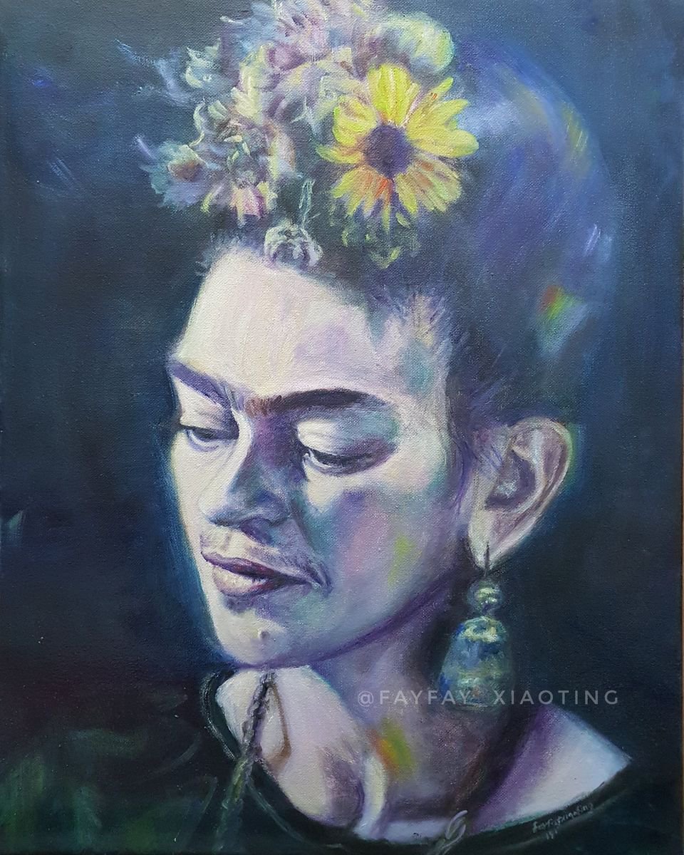 Frida Kahlo by Fayfay Xiao Ting