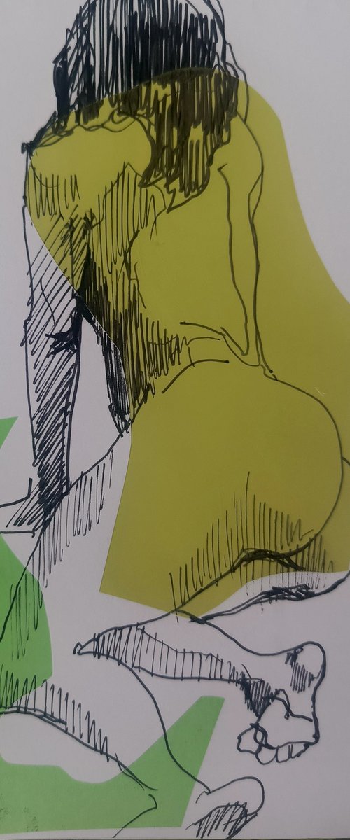 NUDE sketch 11-25/3 by Oxana Raduga