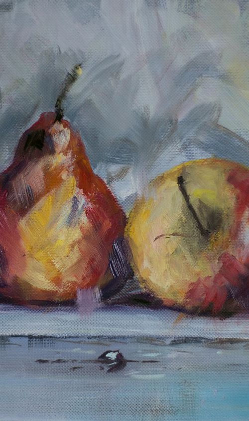 Fruit still life by Sasha Romm