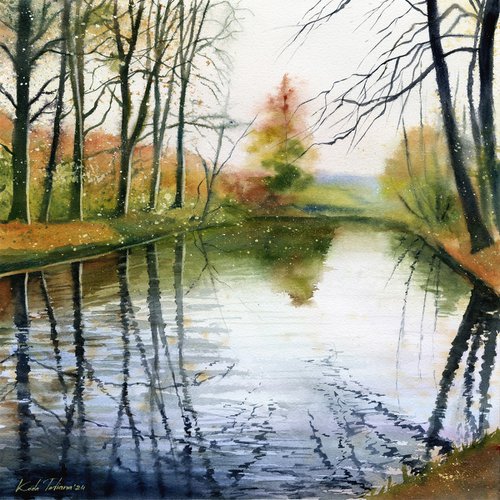 The old pond by Tetiana Koda