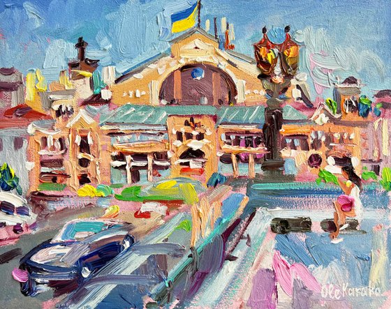 Bessarabian Market in Kyiv