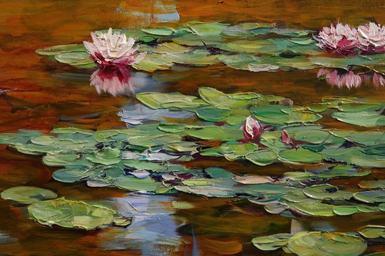 "Summer Morning on the Pond"