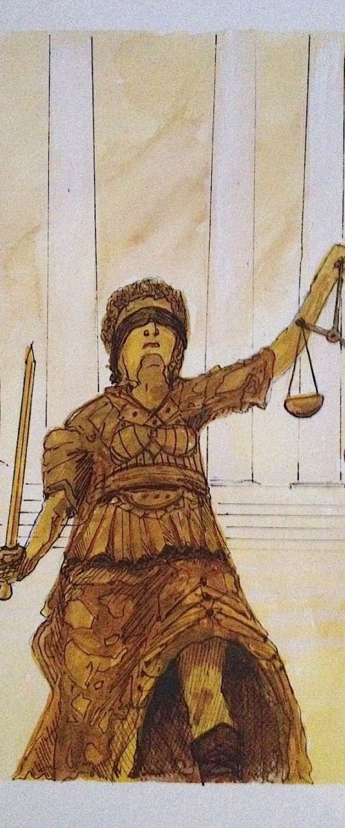 Justice (commissioned work) by Donna Daniels
