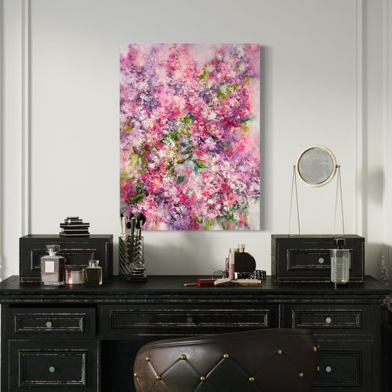 Lilac. Fleeting moment