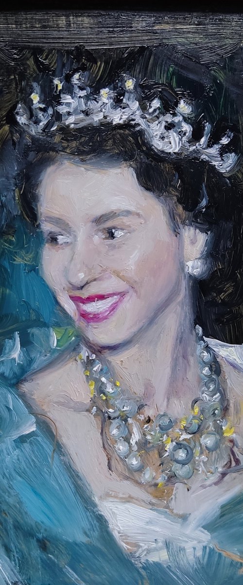 Young Queen Elizabeth by HELINDA (Olga Müller)