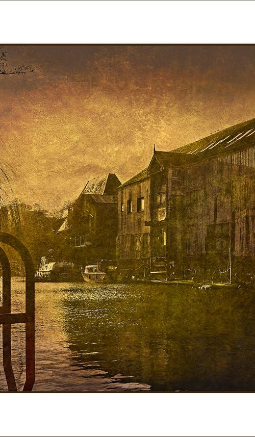 River warehouses by Martin  Fry