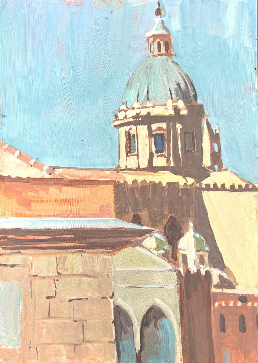 Palermo cathedral by Louise Gillard