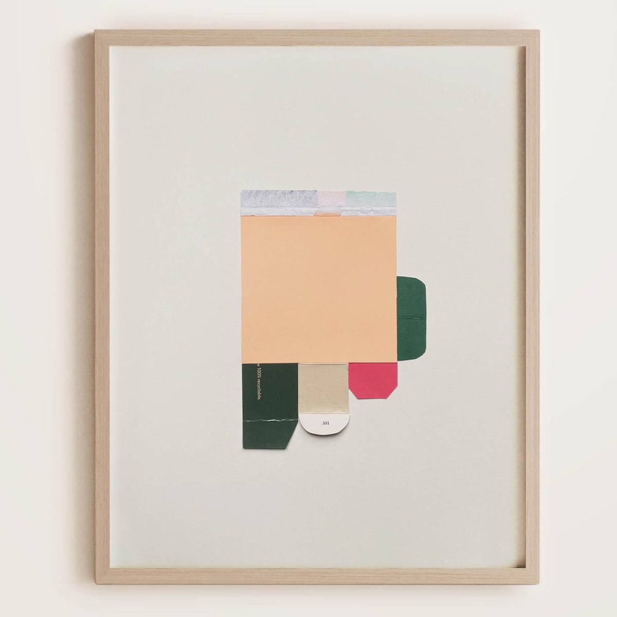 Filo Collage Series No.1 By Francesca Iannaccone, 12 X 17, Artwork For Sale On Artfinder