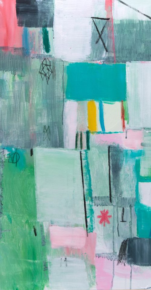 Green and Pink 02 by DUEALBERI