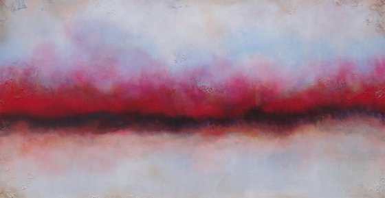 sky scaping (140 x 70 cm)