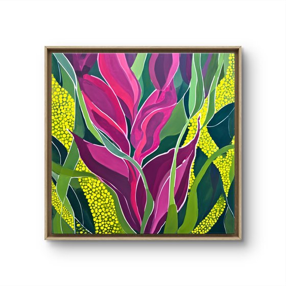 Tropical Leaves Dance #1