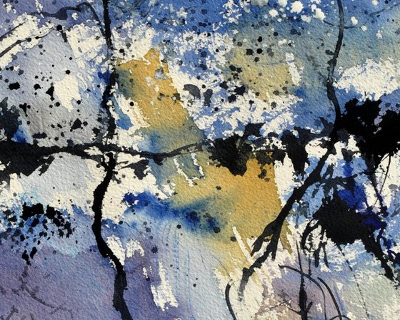 between the stars watercolor
