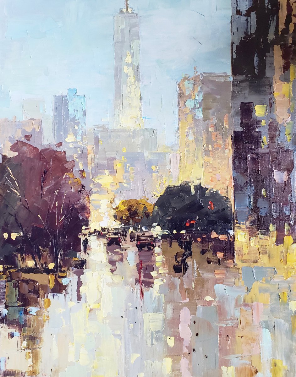 CITY LIGHTS B-54. NEW YORK by Irina Alexandrina