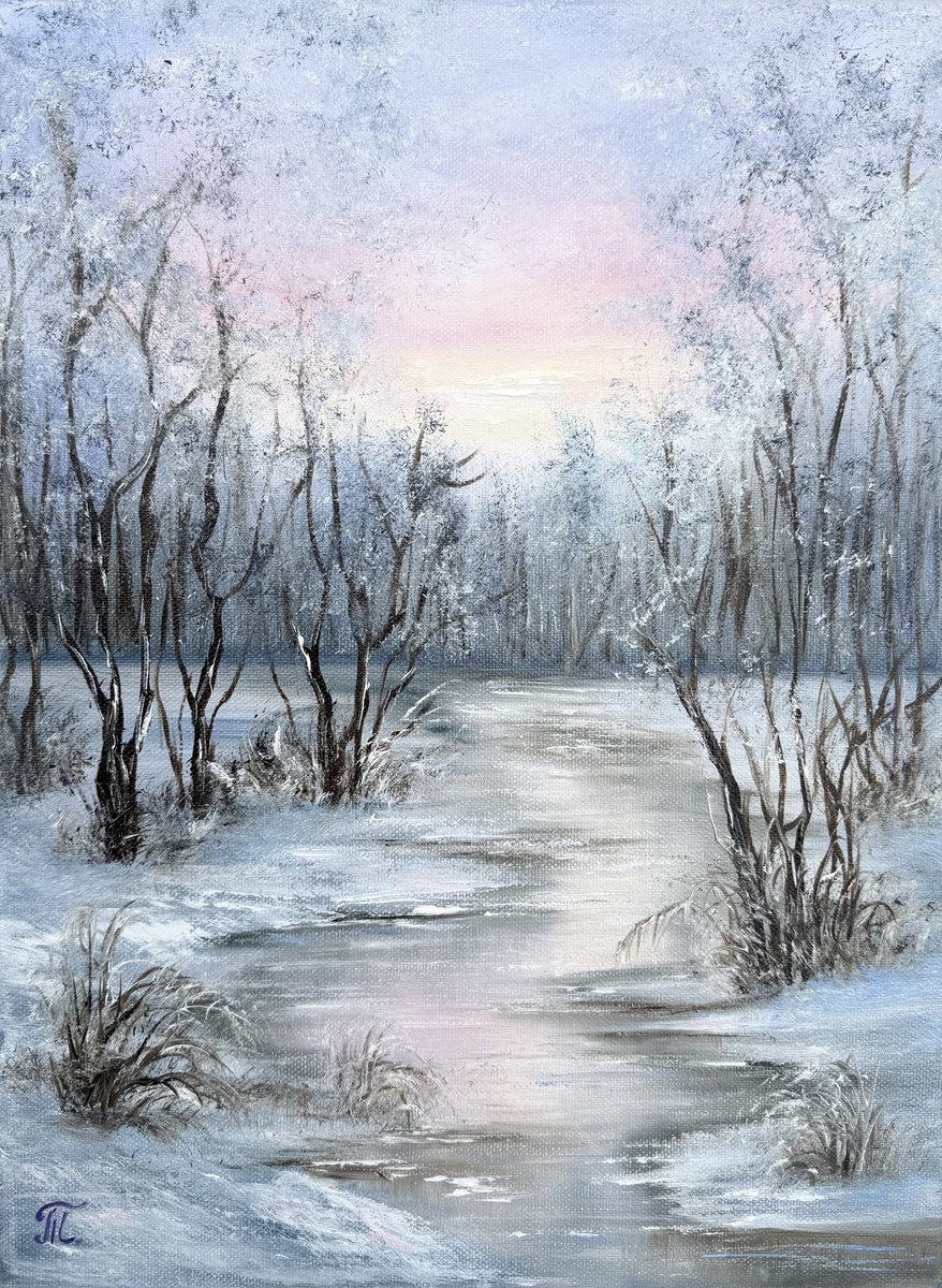 Frosty Morning By Tanja Frost, 12 X 16, Artwork For Sale On Artfinder