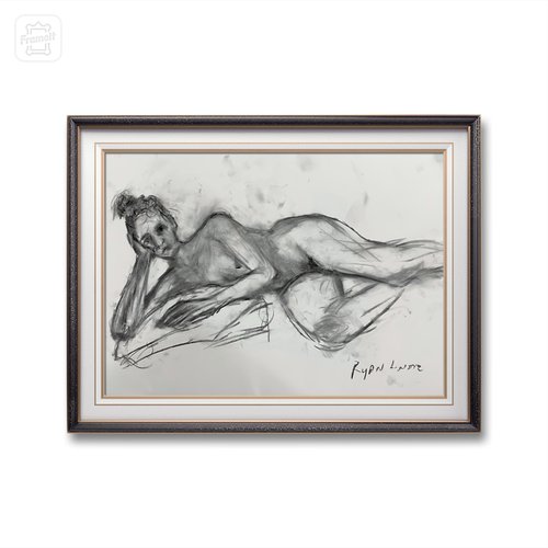 Nude Study of Sandra 2 by Ryan  Louder