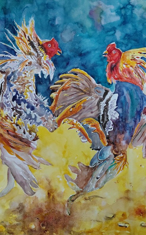 ROOSTERS by Zoran Mihajlović Muza