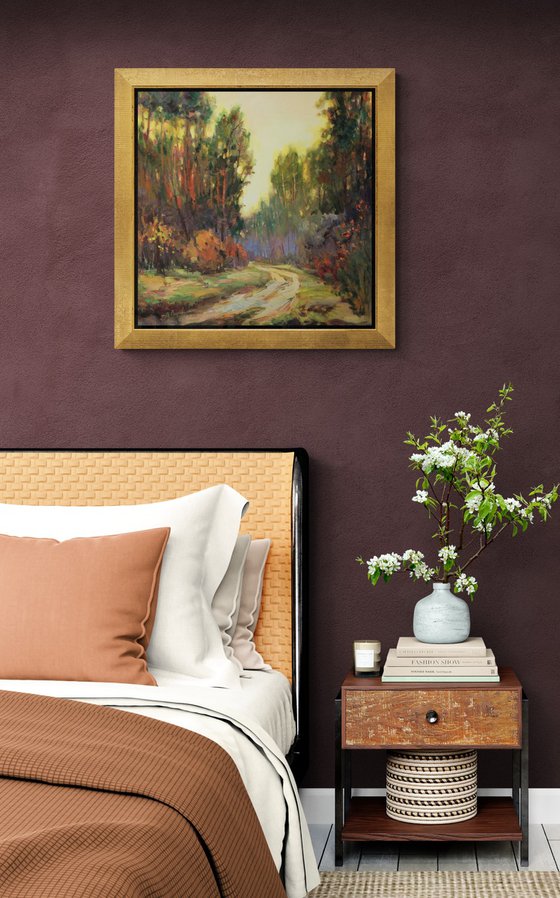 "Evening in the forest"