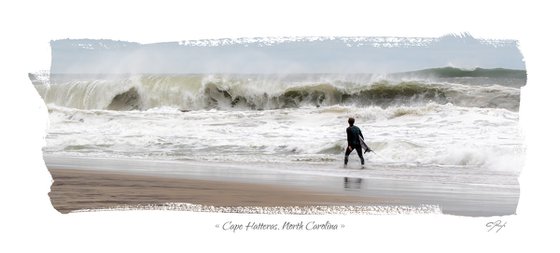 Surf in Cape Hatteras, North Carolina