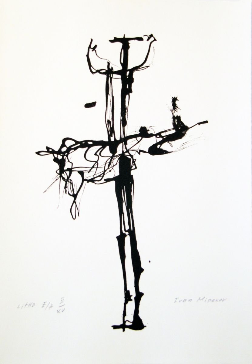 Expressive Limited Edition Print , Corrida By Ivan Minekov, 14 X 20, Artwork For Sale On Artfinder