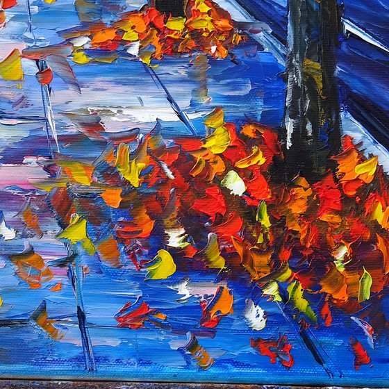In the Autumn Streets of the City